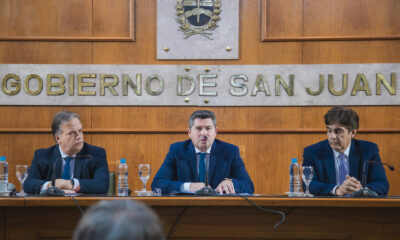 El gobernador Orrego presentó el Programa Provincial de Pavimentos Urbanos