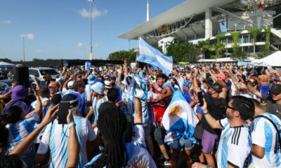 La final de la Copa América se retrasa por colapso en las entradas.