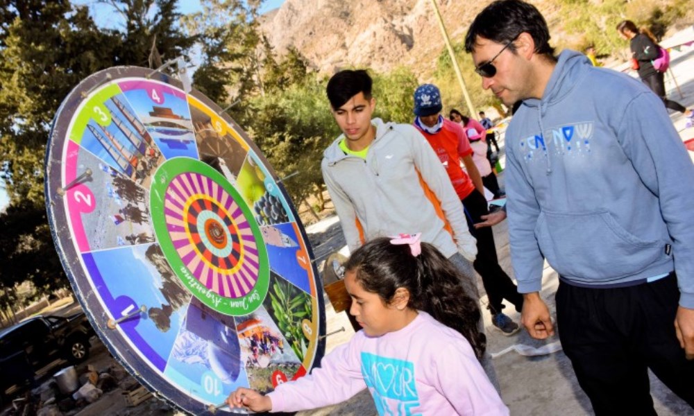 Entretenimiento al aire libre con mucha diversión.