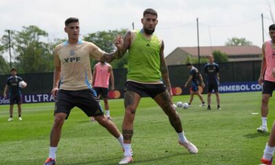 Argentina trabajó en Miami de cara a la final de la Copa América