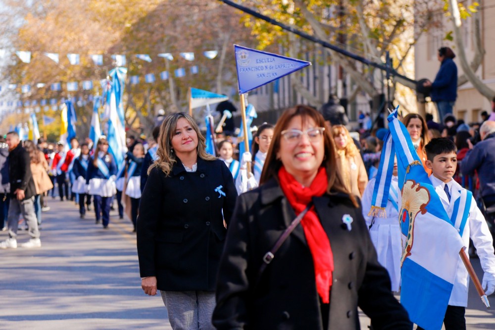 San Juan celebró los 208 años de la independencia de Argentina