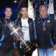 La selección argentina regresó al país tras ganar la Copa América.