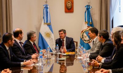 Orrego se reunió con autoridades de la minera australiana líder en el mundo que desembarca en San Juan