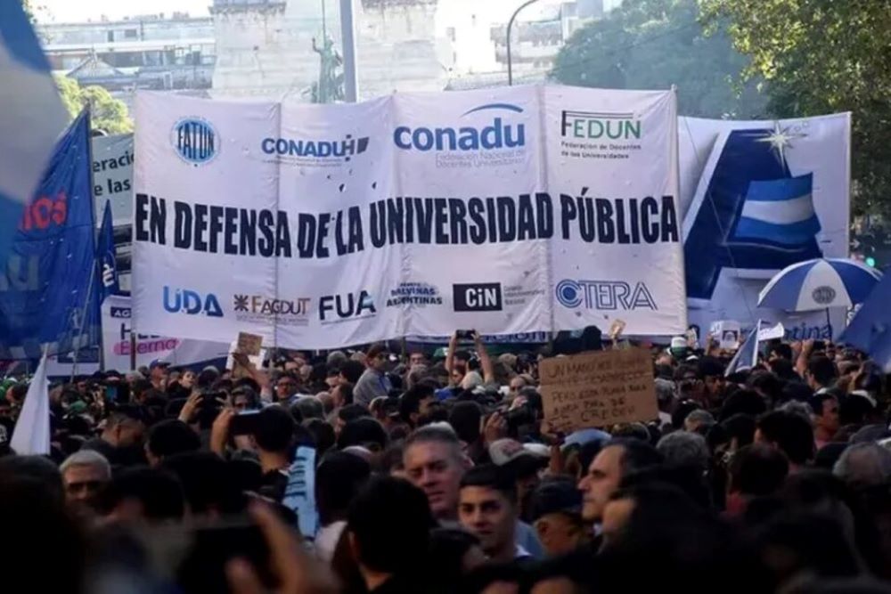 Universidades nacionales: no hubo acuerdo paritario y ratificaron el paro del lunes