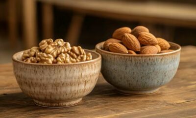 Almendras vs nueces: cuáles son las propiedades nutricionales y beneficios de cada una