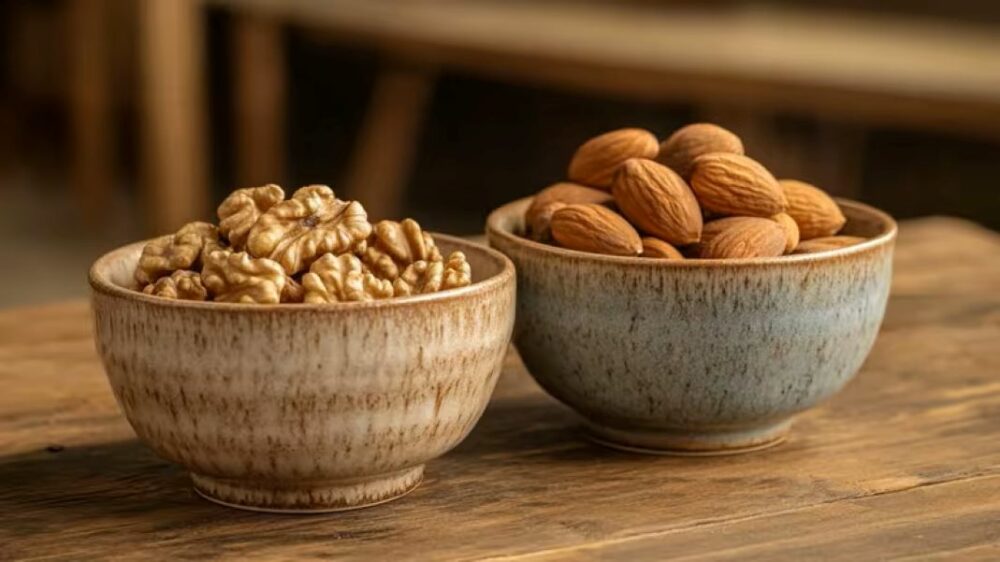 Almendras vs nueces: cuáles son las propiedades nutricionales y beneficios de cada una