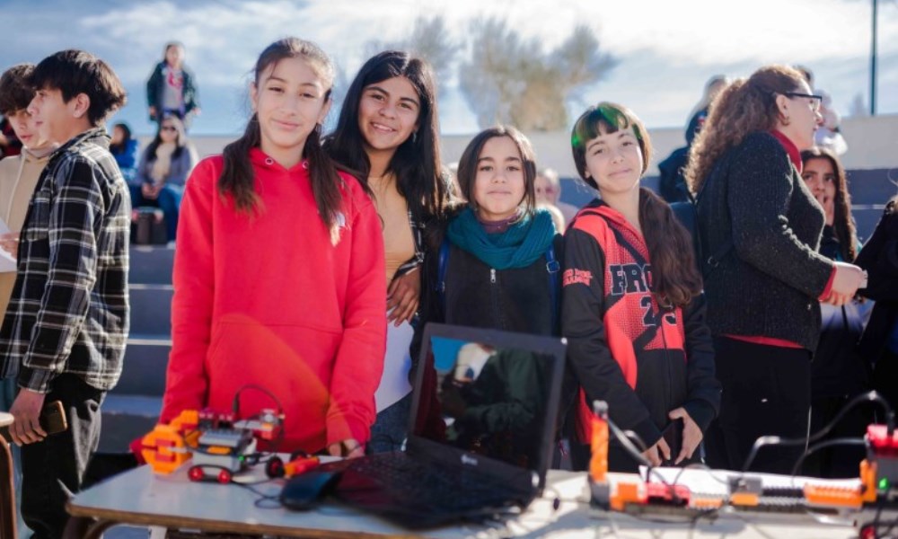 Culminó el curso de Robótica Productiva en Rivadavia con una exhibición.