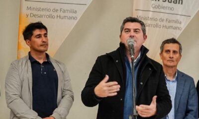 Orrego anunció la reactivación de la obra del hospital de Calingasta.