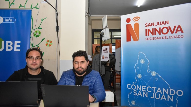 San Juan Innova avanza en la instalación de internet gratuito en departamentos alejados