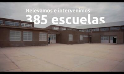 Relevamos e intervenimos 385 edificios escolares