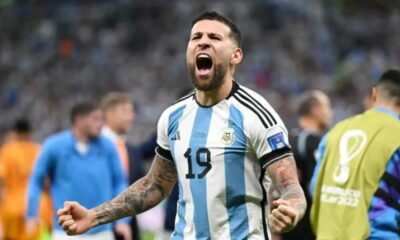 Otamendi, el nuevo capitan de la celeste y blanca.