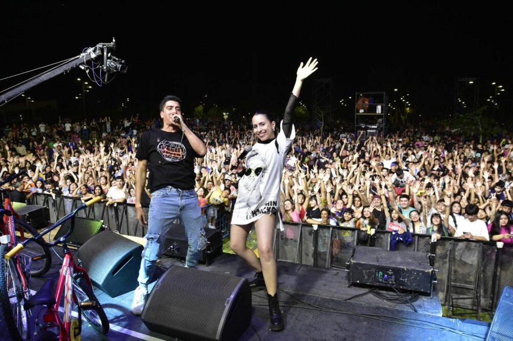 Una multitud de jóvenes disfrutó el FestiJoven2024 junto a sus familias