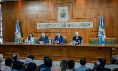 El gobernador Marcelo Orrego lanzó el Programa Aprender, Trabajar y Producir