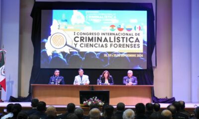 Inició el congreso que reúne a los máximos referentes de la ciencia forense y criminalística