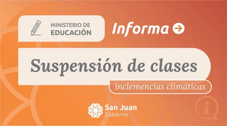 Se suspenden las clases para el interturno y turnos tarde, vespertino y nocturno.