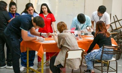 Realizaron un operativo de testeos en la Facultad de Ciencias Exactas