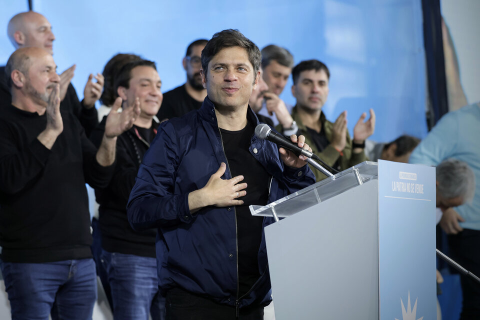 Kicillof: “El Gobierno nacional será recordado por canalla y cobarde”