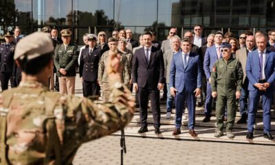 Se realizó en San Juan la ceremonia de cambio de guardias históricas de regimientos.