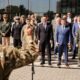 Se realizó en San Juan la ceremonia de cambio de guardias históricas de regimientos.