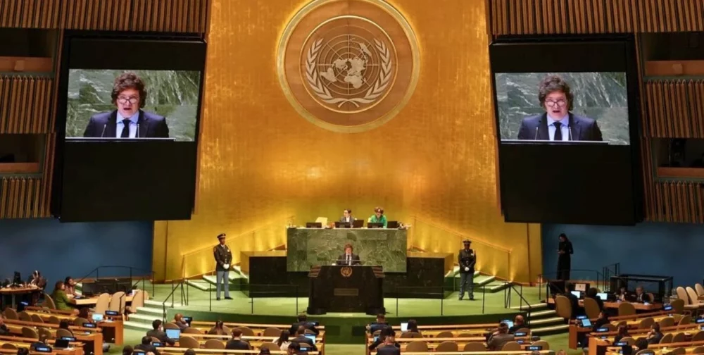 El presidente arremetió contra la ONU en su primer participación en el organismo.