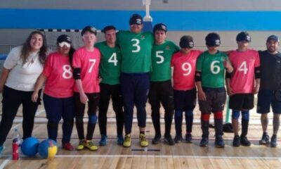 El equipo de Goalball San Juan ya está en Buenos Aires