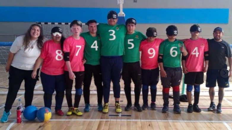 El equipo de Goalball San Juan ya está en Buenos Aires