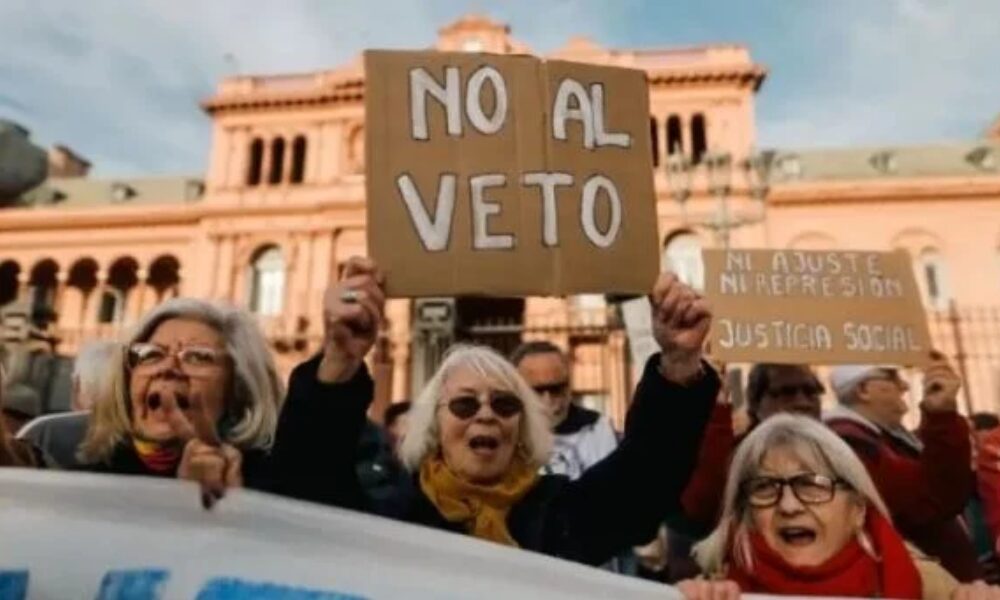 “Dignidad a nuestros jubilados”: la UCR refuerza su rechazo al veto presidencial a la ley jubilatoria.