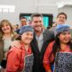 El gobernador Marcelo Orrego visitó la muestra Aprender y Producir