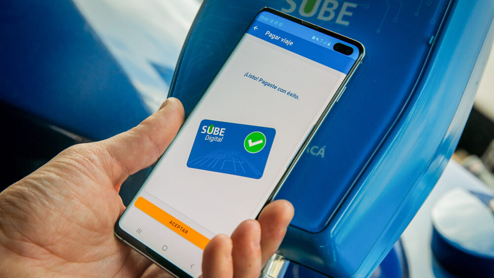 SUBE Digital: habilitaron el pago del pasaje de colectivos con el celular