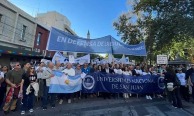 Marcha Federal Universitaria: San Juan entre las muchas provincias que se unen al reclamo.