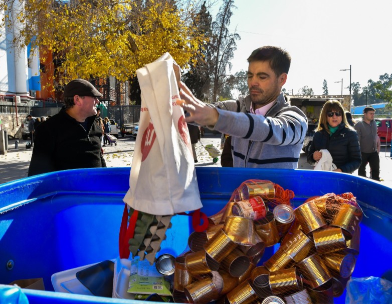 San Juan impulsa el reciclaje en la Fiesta Nacional del Sol con el Programa Separar Suma