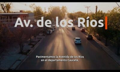 Pavimentamos la Avenida de los Ríos