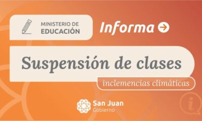 Se suspenden las clases para el interturno y turnos tarde, vespertino y nocturno