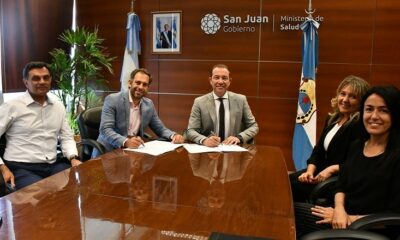 Salud firmó un convenio de cooperación con la Fundación Escuela Medicina Nuclear