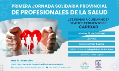 Jornada Solidaria Provincial de Profesionales de la Salud