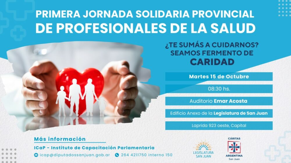 Jornada Solidaria Provincial de Profesionales de la Salud