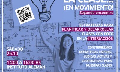 Segundo encuentro de «La Clase… ¡En movimiento!» en el Instituto Alemán