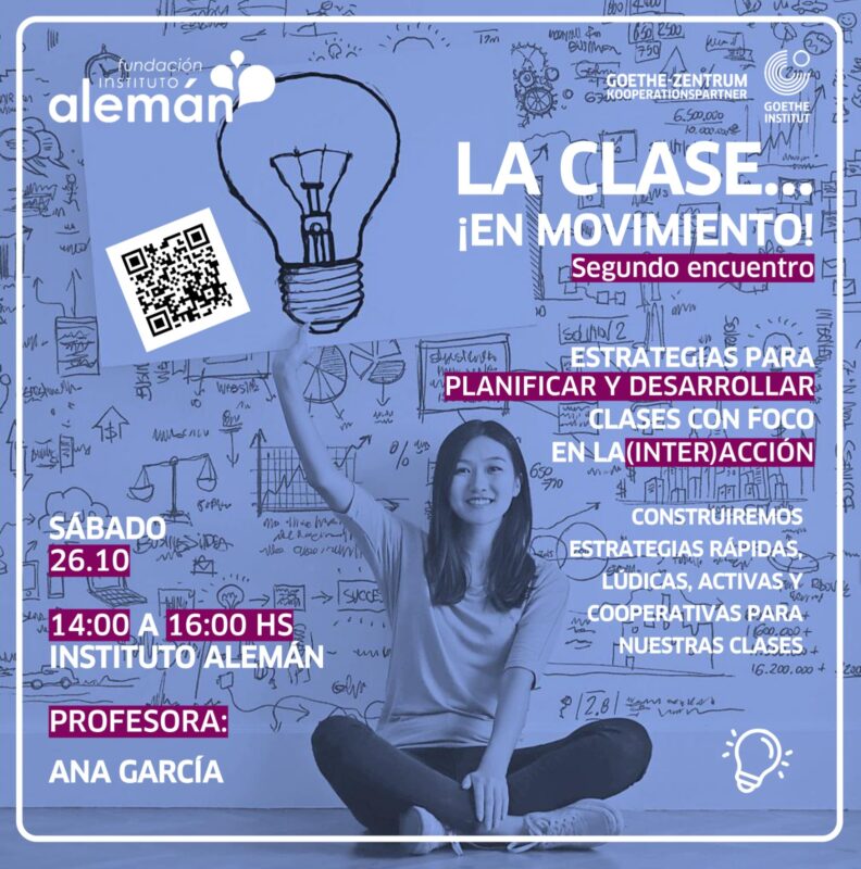 Segundo encuentro de «La Clase… ¡En movimiento!» en el Instituto Alemán