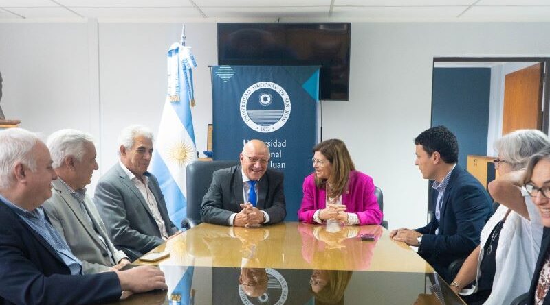 UNSJ pidió apoyo a diputados nacionales sanjuaninos con la Ley de Financiamiento Universitario.