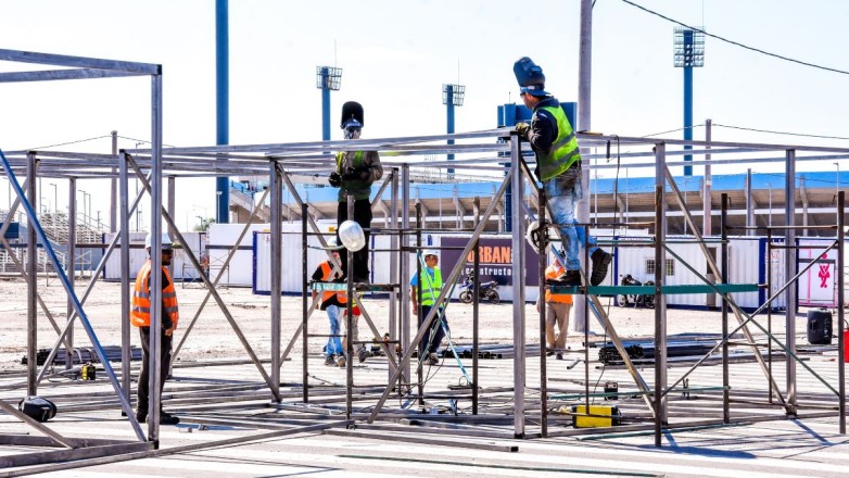 Iniciaron los trabajos en el predio donde estará la feria temática de la FNS