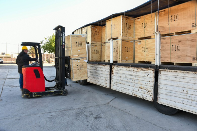 San Juan adquirió equipos de refrigeración para vacunas.