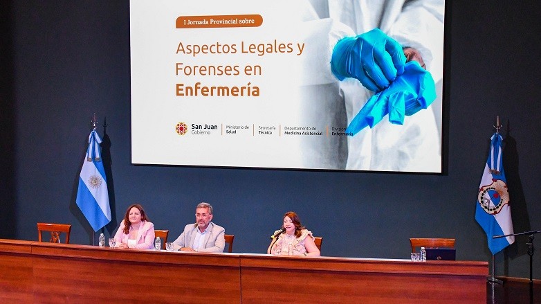 Comenzó la I Jornada Provincial sobre Aspectos Legales y Forenses en Enfermería