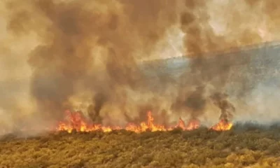 La policia logró la detención de dos personas por el incendio en Jáchal.