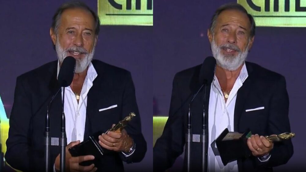 La icónica frase de Guillermo Francella tras ganar el Oro en los Premios Martín Fierro de Cine y Series 2024: «Hermosa noche, ¿verdad?»