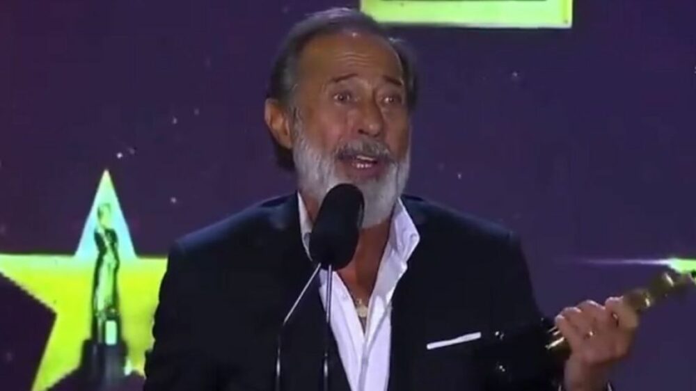 Guillermo Francella ganó el Martín Fierro de Cine y Series 2024 como Mejor Actor y realizó un contundente discurso a diferencia del resto