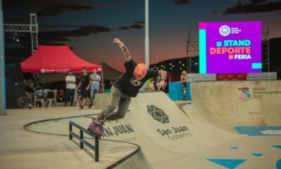 Orrego anunció la reapertura del Skatepark Olímpico