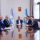 Autoridades de Minas Argentinas presentaron a Orrego el primer plan de inversión en San Juan bajo el RIGI