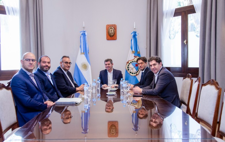 Autoridades de Minas Argentinas presentaron a Orrego el primer plan de inversión en San Juan bajo el RIGI