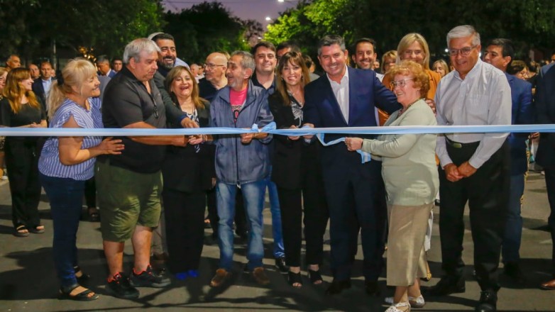 Inauguraron la repavimentación de calle Sargento Cabral en Capital y anunciaron más obras en otras arterias