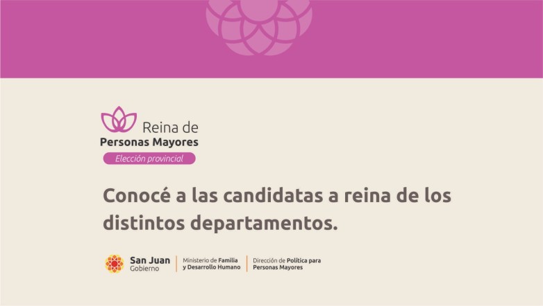 Estas son las 19 candidatas a Reina de las Personas Mayores 2024